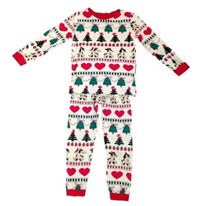 Mollimelli Colorful Christmas Clothing Set Girls  Long sleeve SZ 6-7